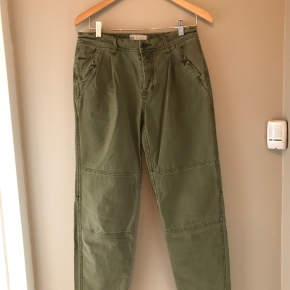 Free People Khaki Pant - Picture 1 of 2
